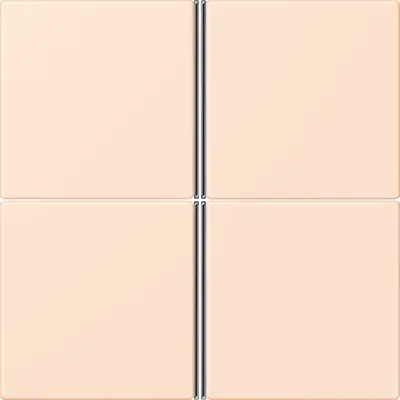 JUNG bedieningselement / centraalplaat knx f40 4v Les Couleurs orange pale 226 (LC 404 TSA 226)