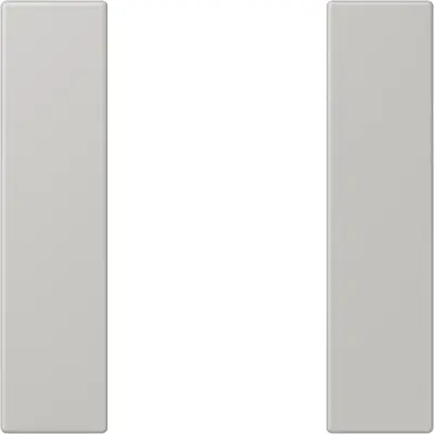 JUNG bedieningselement / centraalplaat knx f50 1v Les Couleurs gris clair 31 205 (LC 501 TSA 205)