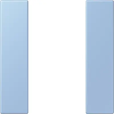 JUNG bedieningselement / centraalplaat knx f50 1v Les Couleurs outremer moyen 207 (LC 501 TSA 207)