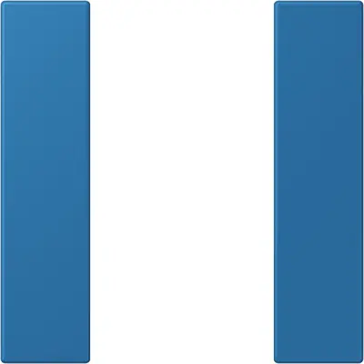 JUNG bedieningselement / centraalplaat knx f50 1v Les Couleurs bleu ceruleen 31 211 (LC 501 TSA 211)