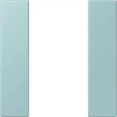 JUNG bedieningselement / centraalplaat knx f50 1v Les Couleurs ceruleen clair 214 (LC 501 TSA 214)