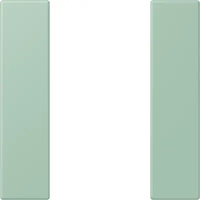JUNG bedieningselement / centraalplaat knx f50 1v Les Couleurs vert anglais clair 217 (LC 501 TSA 217)