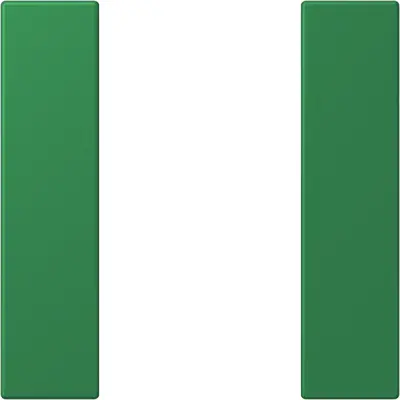JUNG bedieningselement / centraalplaat knx f50 1v Les Couleurs vert fonce 219 (LC 501 TSA 219)