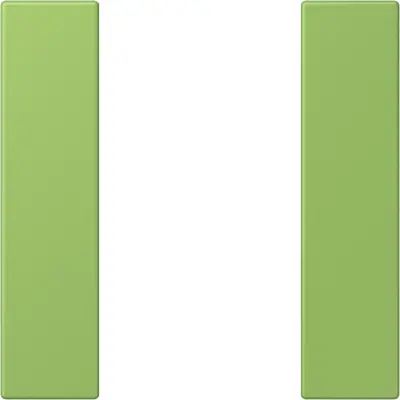 JUNG bedieningselement / centraalplaat knx f50 1v Les Couleurs vert 31 220 (LC 501 TSA 220)