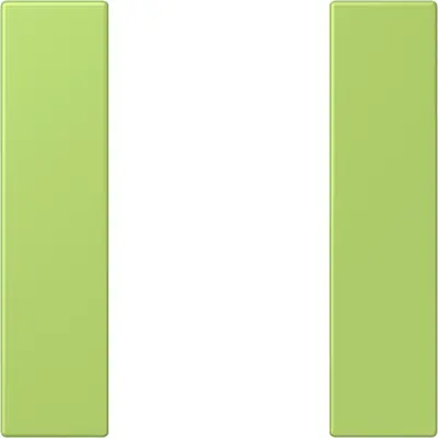 JUNG bedieningselement / centraalplaat knx f50 1v Les Couleurs vert clair 221 (LC 501 TSA 221)