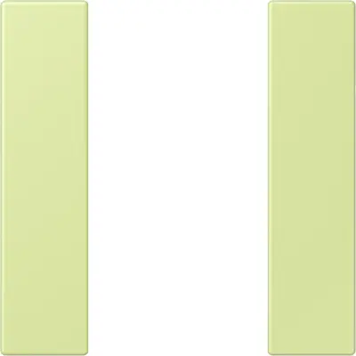 JUNG bedieningselement / centraalplaat knx f50 1v Les Couleurs vert jaune clair 222 (LC 501 TSA 222)