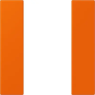 JUNG bedieningselement / centraalplaat knx f50 1v Les Couleurs orange 224 (LC 501 TSA 224)