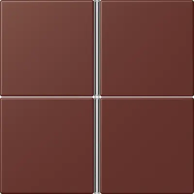 JUNG bedieningselement / centraalplaat knx f40 4v Les Couleurs terre sienne brulee 31 235 (LC 404 TSA 235)