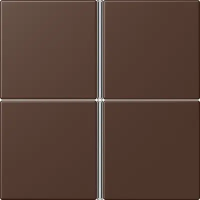 JUNG bedieningselement / centraalplaat knx f40 4v Les Couleurs terre d'ombre brulee 31 239 (LC 404 TSA 239)