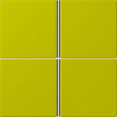 JUNG bedieningselement / centraalplaat knx f40 4v Les Couleurs vert olive vif 249 (LC 404 TSA 249)
