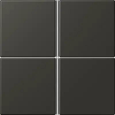 JUNG bedieningselement / centraalplaat knx f40 4v Les Couleurs ombre naturelle 59 259 (LC 404 TSA 259)