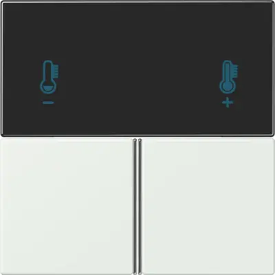 JUNG bedieningselement / centraalplaat knx rcd4093 Les Couleurs outremer gris 210 (LC 4093 TSA 210)