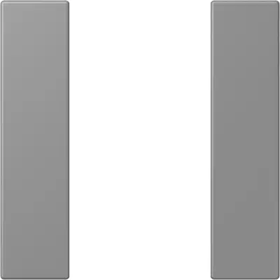 JUNG bedieningselement / centraalplaat knx f50 1v Les Couleurs gris 31 203 (LC 501 TSA 203)