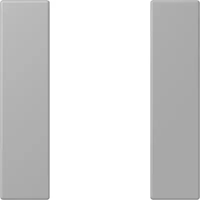 JUNG bedieningselement / centraalplaat knx f50 1v Les Couleurs gris moyen 204 (LC 501 TSA 204)