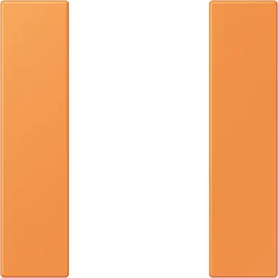 JUNG bedieningselement / centraalplaat knx f50 1v Les Couleurs orange clair 225 (LC 501 TSA 225)