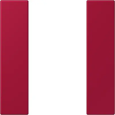 JUNG bedieningselement / centraalplaat knx f50 1v Les Couleurs rouge carmin 229 (LC 501 TSA 229)