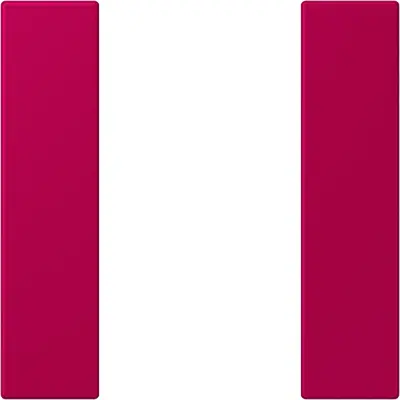 JUNG bedieningselement / centraalplaat knx f50 1v Les Couleurs rouge rubia 230 (LC 501 TSA 230)