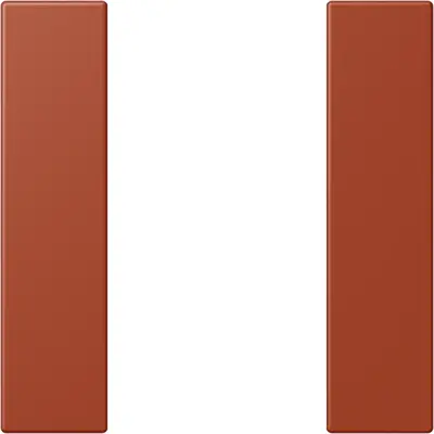 JUNG bedieningselement / centraalplaat knx f50 1v Les Couleurs l'ocre rouge 232 (LC 501 TSA 232)
