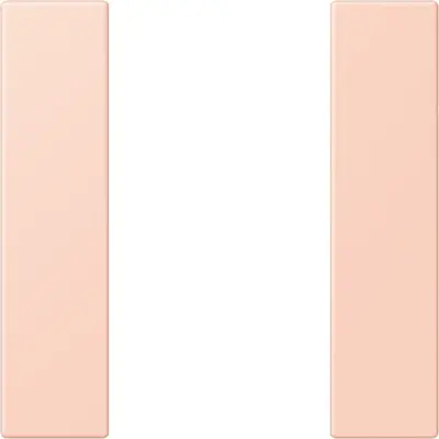 JUNG bedieningselement / centraalplaat knx f50 1v Les Couleurs l'ocre rouge clair 234 (LC 501 TSA 234)