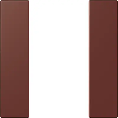 JUNG bedieningselement / centraalplaat knx f50 1v Les Couleurs terre sienne brulee 31 235 (LC 501 TSA 235)