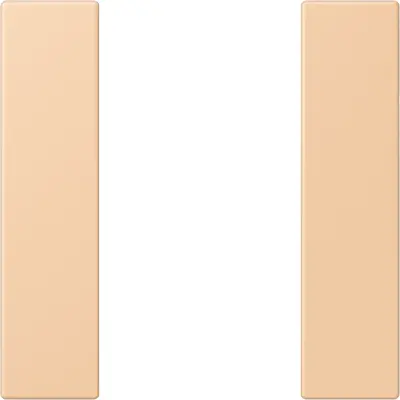 JUNG bedieningselement / centraalplaat knx f50 1v Les Couleurs terre sienne claire 31 237 (LC 501 TSA 237)