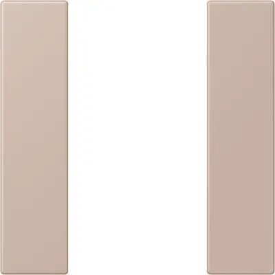 JUNG bedieningselement / centraalplaat knx f50 1v Les Couleurs ombre brulee claire 240 (LC 501 TSA 240)