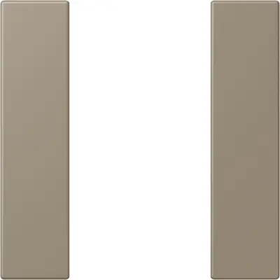 JUNG bedieningselement / centraalplaat knx f50 1v Les Couleurs ombre naturelle moyenne 242 (LC 501 TSA 242)