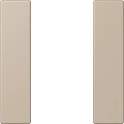 JUNG bedieningselement / centraalplaat knx f50 1v Les Couleurs ombre naturelle claire 243 (LC 501 TSA 243)