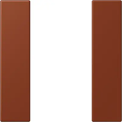 JUNG bedieningselement / centraalplaat knx f50 1v Les Couleurs terre sienne brulee 59 247 (LC 501 TSA 247)