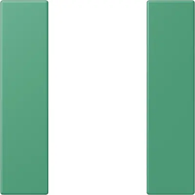JUNG bedieningselement / centraalplaat knx f50 1v Les Couleurs vert 59 250 (LC 501 TSA 250)