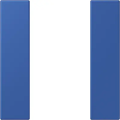 JUNG bedieningselement / centraalplaat knx f50 1v Les Couleurs bleu outremer 59 253 (LC 501 TSA 253)