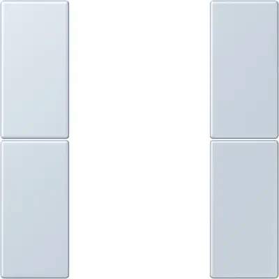 JUNG bedieningselement / centraalplaat knx f50 2v Les Couleurs outremer pale 209 (LC 502 TSA 209)