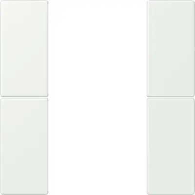 JUNG bedieningselement / centraalplaat knx f50 2v Les Couleurs outremer gris 210 (LC 502 TSA 210)