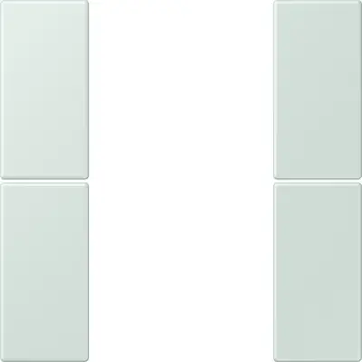 JUNG bedieningselement / centraalplaat knx f50 2v Les Couleurs ceruleen pale 215 (LC 502 TSA 215)