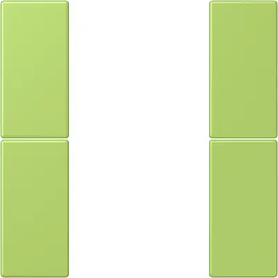 JUNG bedieningselement / centraalplaat knx f50 2v Les Couleurs vert clair 221 (LC 502 TSA 221)