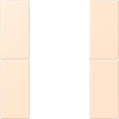 JUNG bedieningselement / centraalplaat knx f50 2v Les Couleurs terre sienne pale 238 (LC 502 TSA 238)