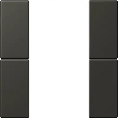 JUNG bedieningselement / centraalplaat knx f50 2v Les Couleurs ombre naturelle 59 259 (LC 502 TSA 259)