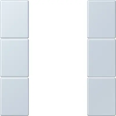 JUNG bedieningselement / centraalplaat knx f50 3v Les Couleurs outremer pale 209 (LC 503 TSA 209)