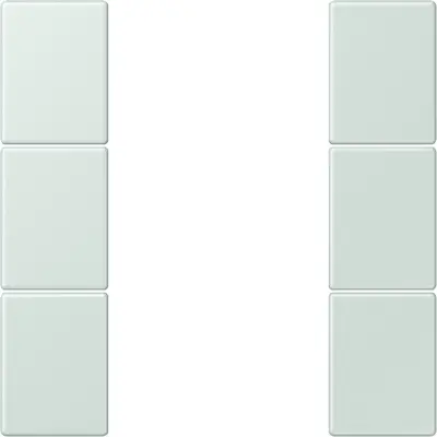 JUNG bedieningselement / centraalplaat knx f50 3v Les Couleurs ceruleen pale 215 (LC 503 TSA 215)