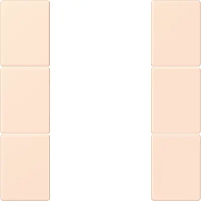 JUNG bedieningselement / centraalplaat knx f50 3v Les Couleurs orange pale 226 (LC 503 TSA 226)