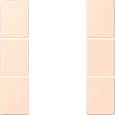 JUNG bedieningselement / centraalplaat knx f50 3v Les Couleurs rose pale 228 (LC 503 TSA 228)