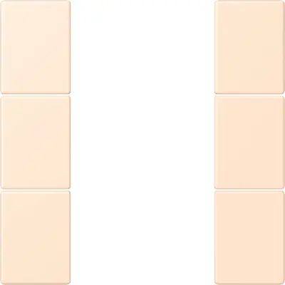 JUNG bedieningselement / centraalplaat knx f50 3v Les Couleurs terre sienne pale 238 (LC 503 TSA 238)