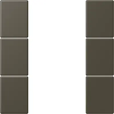 JUNG bedieningselement / centraalplaat knx f50 3v Les Couleurs ombre naturelle 31 241 (LC 503 TSA 241)