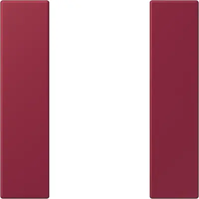 JUNG bedieningselement / centraalplaat knx f50 1v Les Couleurs le rubis 255 (LC 501 TSA 255)