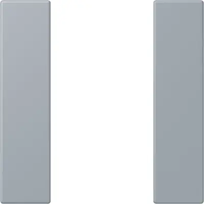 JUNG bedieningselement / centraalplaat knx f50 1v Les Couleurs gris clair 59 257 (LC 501 TSA 257)
