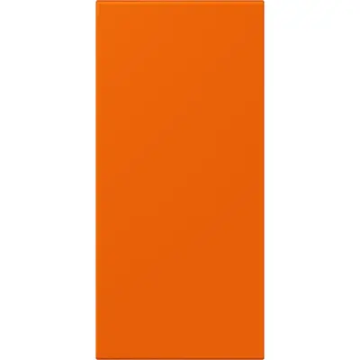 JUNG bedieningselement / centraalplaat tekstveldf50 Les Couleurs orange 224 (LC 50 NA 224)