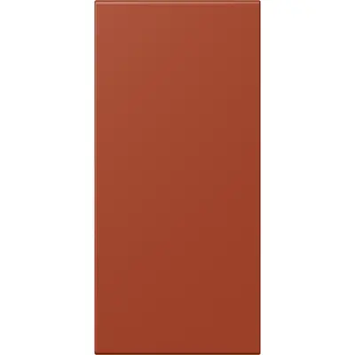 JUNG bedieningselement / centraalplaat tekstveldf50 Les Couleurs l'ocre rouge 232 (LC 50 NA 232)