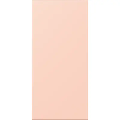 JUNG bedieningselement / centraalplaat tekstveldf50 Les Couleurs l'ocre rouge clair 234 (LC 50 NA 234)