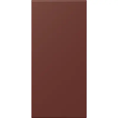 JUNG bedieningselement / centraalplaat tekstveldf50 Les Couleurs terre sienne brulee 31 235 (LC 50 NA 235)