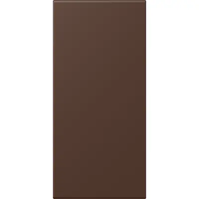 JUNG bedieningselement / centraalplaat tekstveldf50 Les Couleurs terre d'ombre brulee 31 239 (LC 50 NA 239)